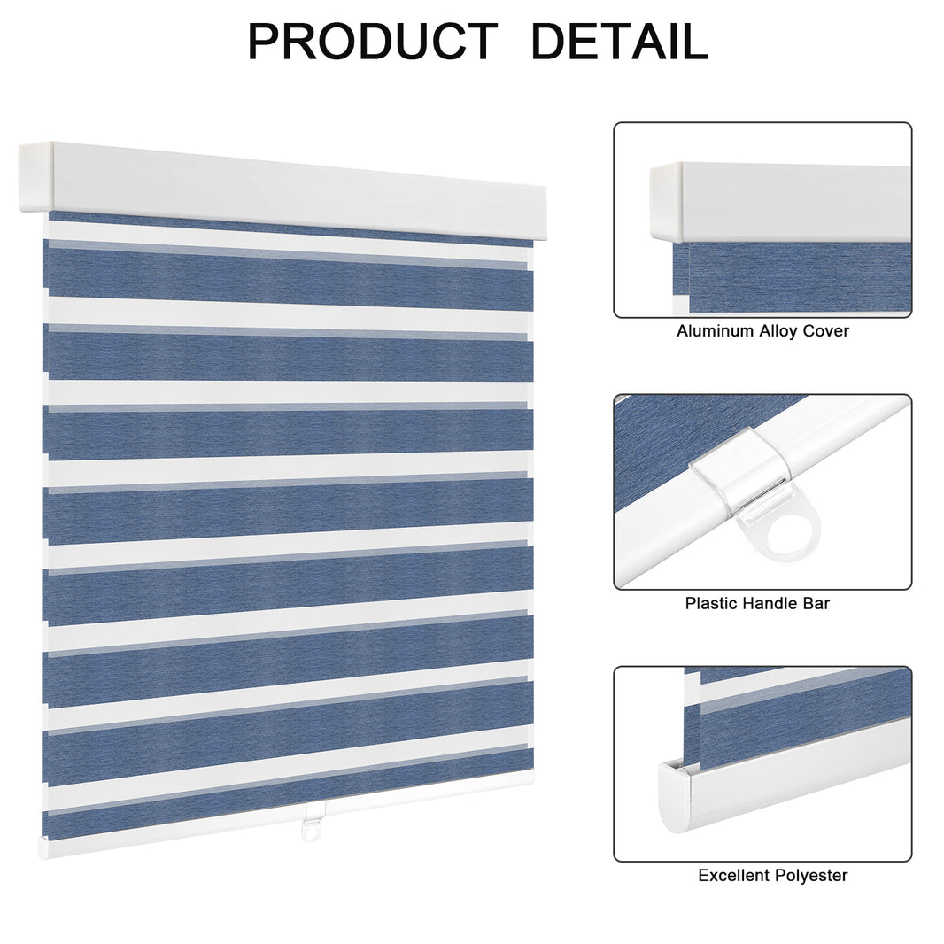 Lululand  Spring-Zero Gravity Zebra Blinds