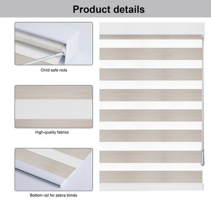 Lululand Sunrise System Zebra Blinds