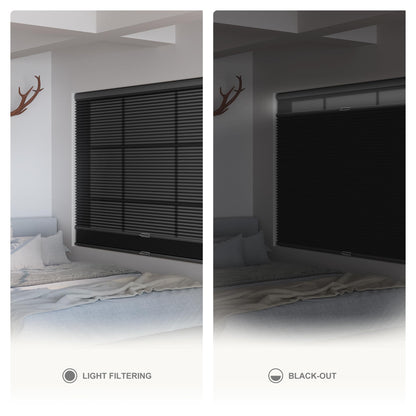 Lululand Custom Day and  Night Cellular Cordless Shades