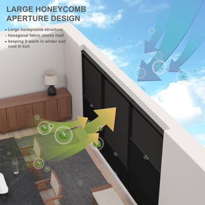 Lululand Custom Day and  Night Cellular Cordless Shades