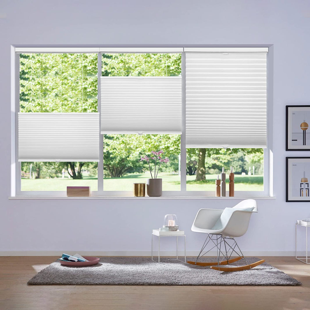 Lululand Cordless Top Down Bottom Up Honeycomb Blinds